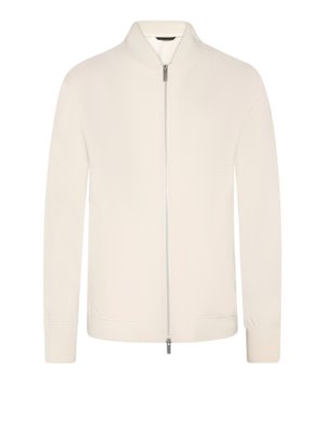 Softer Blouson in Sweat-Qualität mit Zip