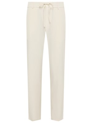 Leichte Casual-Hose mit Dehnbund und Kordelzug