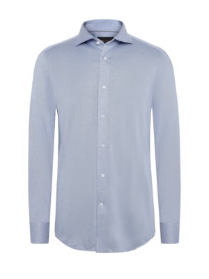 Hemd aus Baumwolle und Seide, Slim Fit