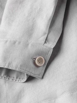 Leinen-Overshirt Lavoro mit aufgesetzten Brusttaschen