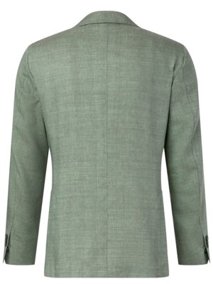Ungefüttertes Sakko aus einem Leinen-Mix, Shaped Fit