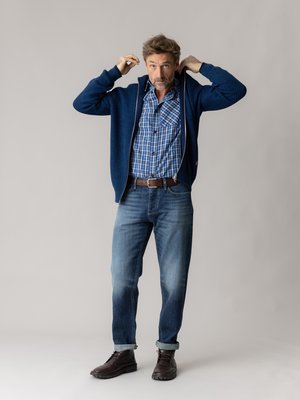 Jeans Andrew Milano aus Baumwolle mit Waschung
