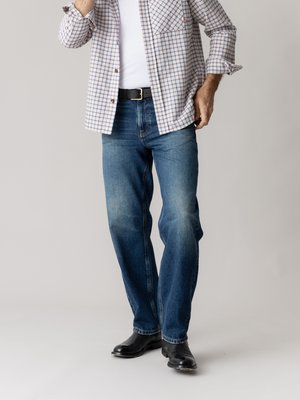 Jeans Steve Siena im Washed-Look aus Baumwolle