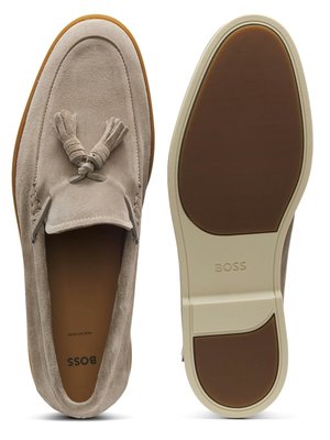 Sportlicher Loafer Hedley aus Veloursleder mit Quasten