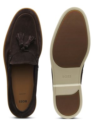 Sportlicher Loafer Hedley aus Veloursleder mit Quasten