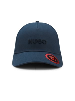Cap aus Baumwolle mit Label-Stickerei