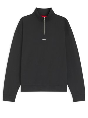 Sweat-Troyer mit dezentem Label-Schriftzug