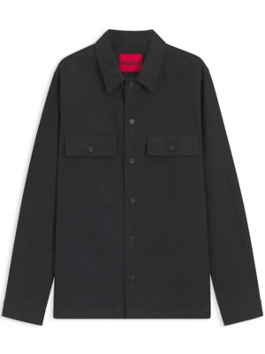 Overshirt aus softem Baumwoll-Canvas