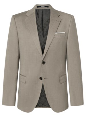 Anzugsakko aus Wolle mit Stretchanteil, Slim Fit