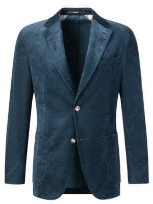 Anzugsakko aus softem Baumwoll-Feincord, Shaped Fit