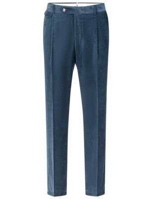 Anzughose aus softem Baumwoll-Feincord, Shaped Fit