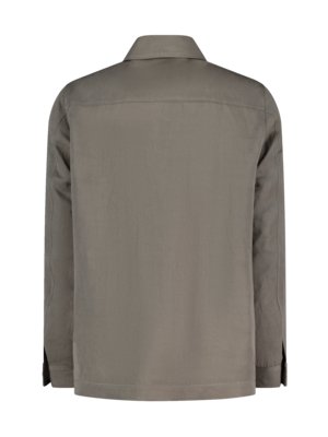 Overshirt Bellandi aus Lyocell und Leinen, Regular Fit