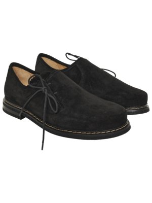 Traditionelle Haferlschuhe aus Rinderrauleder