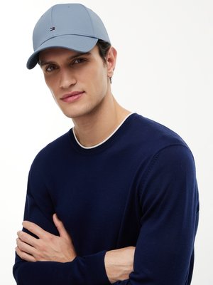 Cap aus Baumwolle mit Logo-Stickerei