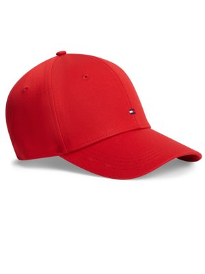 Cap aus Baumwolle mit Logo-Stickerei