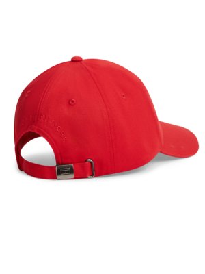 Cap aus Baumwolle mit Logo-Stickerei