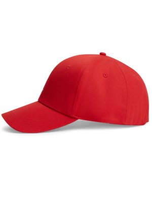 Cap aus Baumwolle mit Logo-Stickerei