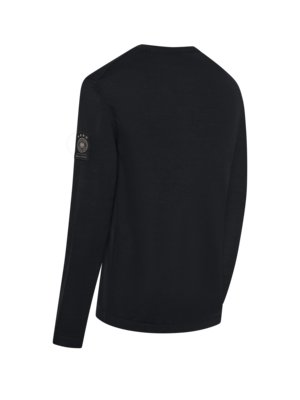 DFB Travel Collection Rundhalspullover aus Baumwolle