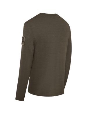 DFB Travel Collection Rundhalspullover aus Baumwolle