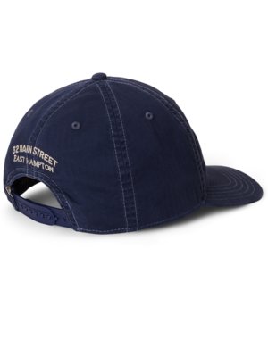 Cap aus Baumwolle mit Aufnäher