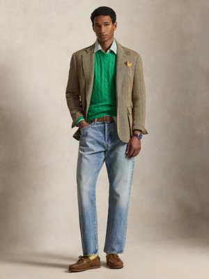 Locker fallende Jeans Vintage Classic in dezenter Used-Optik