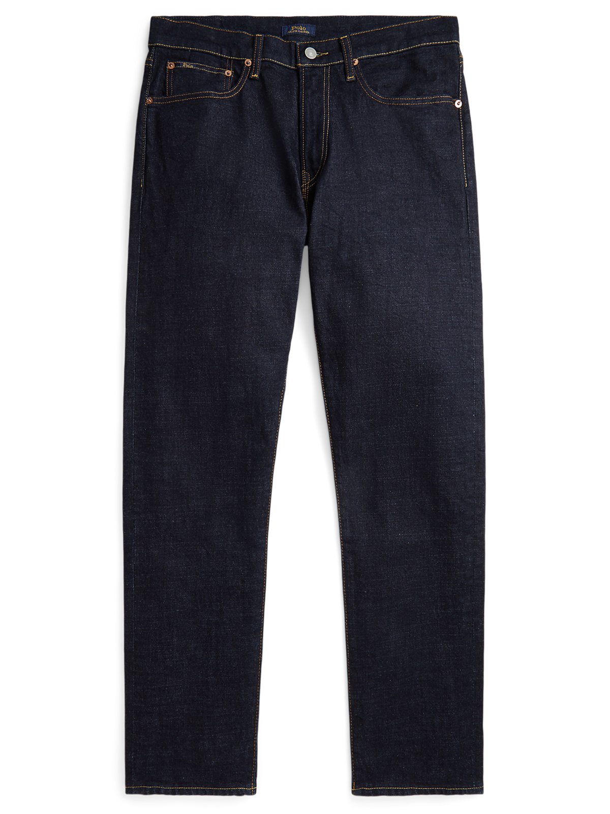 Polo Ralph Lauren Raw Jeans Parkside Athletic Tapper mit Pony-Stickerei in 36/32