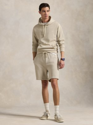 Hoodie in Washed-Optik mit Pony-Stickerei