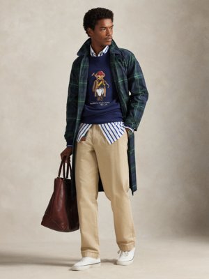 Softes Sweatshirt mit Polo Bear-Aufdruck
