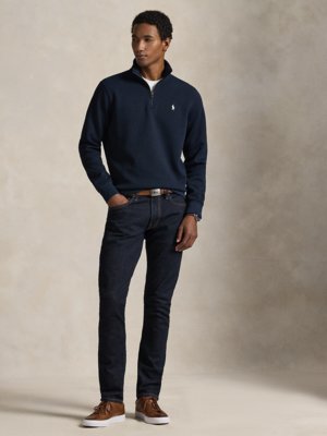 Sweat-Troyer mit kleiner Pony-Stickerei