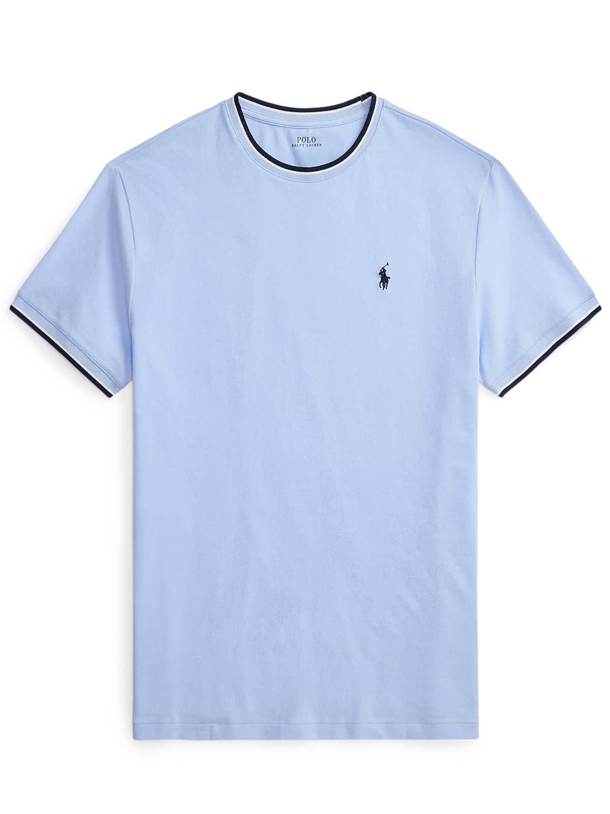 Polo Ralph Lauren T-Shirt in Piqué-Qualität mit Stretch und Logo-Stickerei, Classic Fit in L