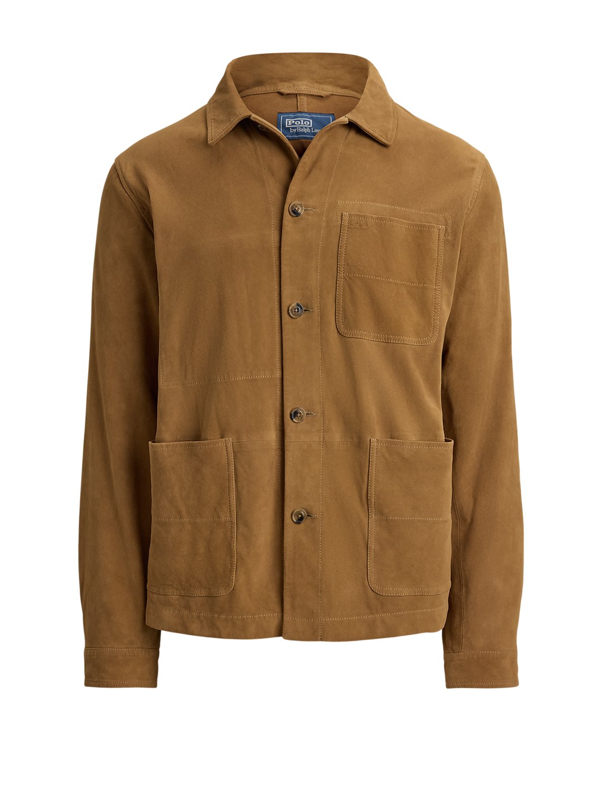 Polo Ralph Lauren Leichtes Fieldjacket aus Ziegenveloursleder in XXL