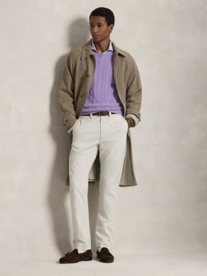 Feste Chino Salinger in Twill-Qualität, Straight Fit