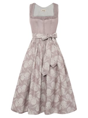Dirndl Vreni mit Hakenverschluss und Herzchenrüsche