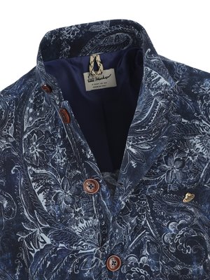 Cord-Blazer Lusandro mit Paisley-Print im Landhausstil