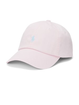 Cap aus Baumwoll-Twill mit Pony-Stickerei 