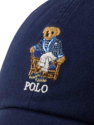 Cap aus Baumwolle mit Polo-Bear-Aufnäher