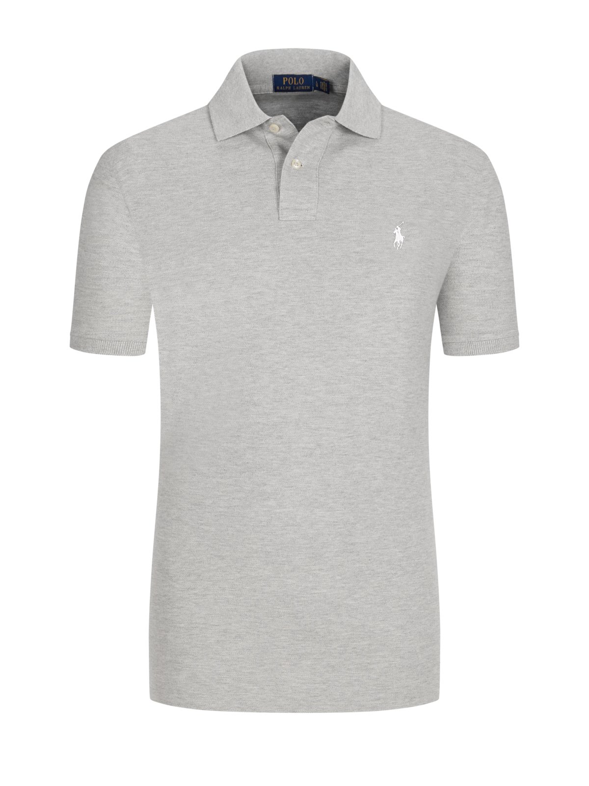 Polo Ralph Lauren Piqué-Poloshirt aus Baumwolle mit Logo-Stickerei, Slim Fit in M