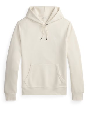 Leichter Hoodie in Sweat-Qualität mit Logo-Aufnäher