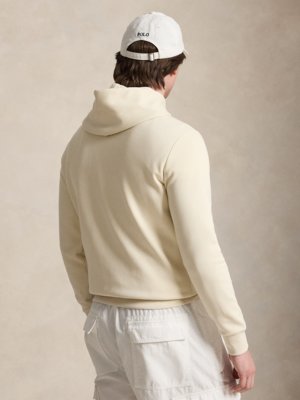 Leichter Hoodie in Sweat-Qualität mit Logo-Aufnäher