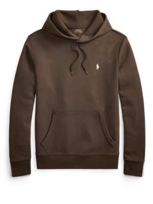 Leichter Hoodie in Sweat-Qualität mit Logo-Aufnäher