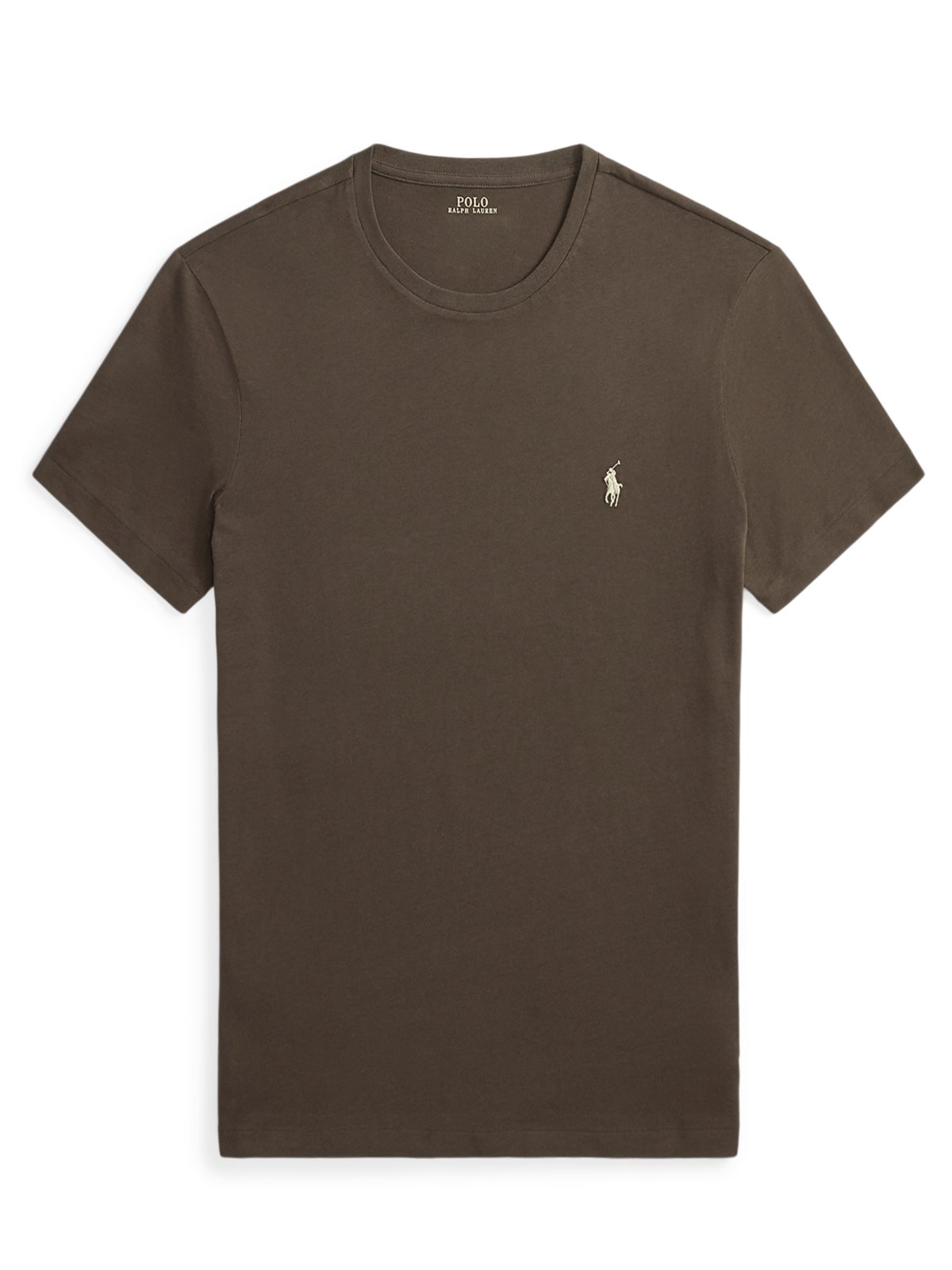 Polo Ralph Lauren Leichtes T-Shirt aus Baumwolle mit Logo-Stickerei, Custom Slim Fit in XXL