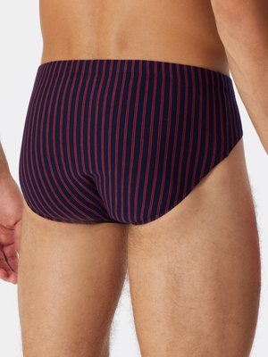 Slip aus Bio-Baumwolle und Stretch mit Streifen