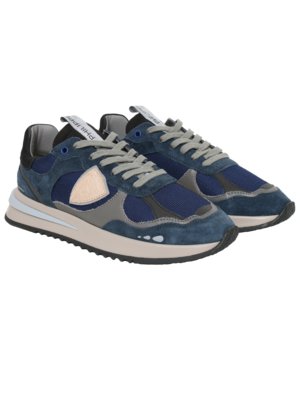 Runner-Sneaker Olympique mit Mesh-Einsätzen