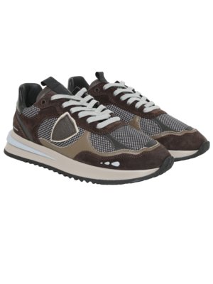 Runner-Sneaker Olympique mit Mesh-Einsätzen
