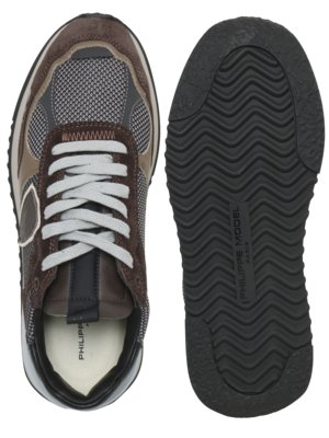 Runner-Sneaker Olympique mit Mesh-Einsätzen