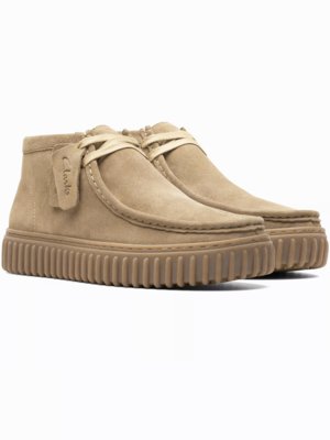 Signature Torhill Hi Boots aus Sand-Wildleder