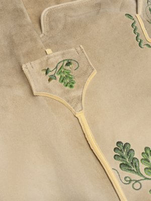 Traditionelle Trachtenlederhose aus edlem Hirschleder