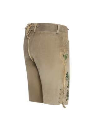 Traditionelle Trachtenlederhose aus edlem Hirschleder