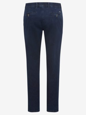 Stretch-Chino Jim in Denim-Qualität, Regular Fit
