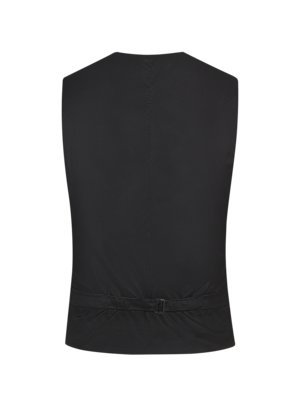 Anzugweste aus einem Woll-Stretch-Mischgewebe, Slim Fit